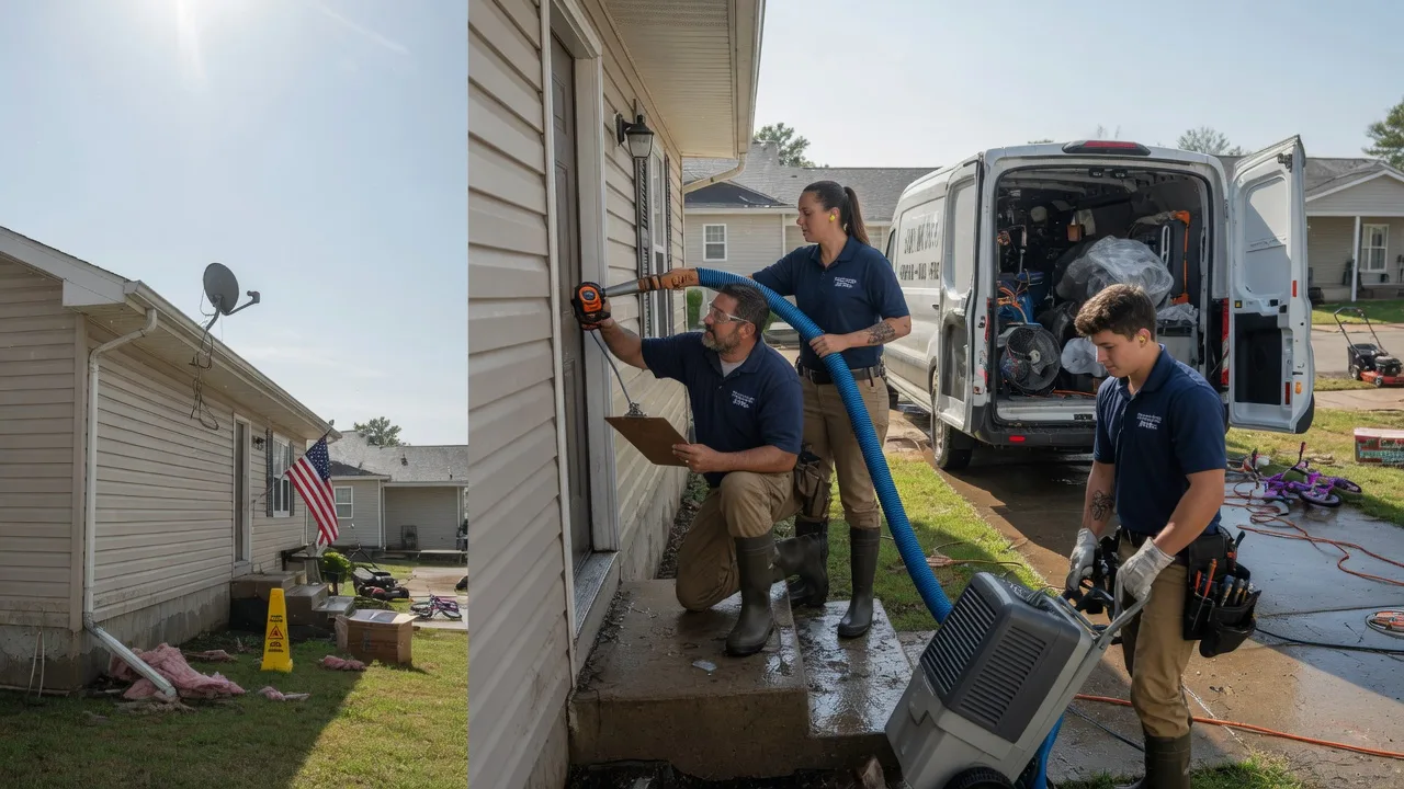Ceiling Water Damage Restoration in Beallsville, PA near me